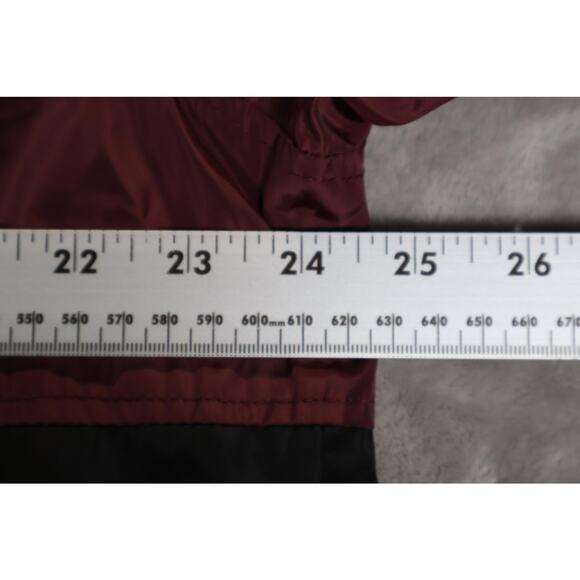 Distortion Jacket Mens XL Hooded Windbreaker Pullover Outdoor Pockets - Picture 6 of 6